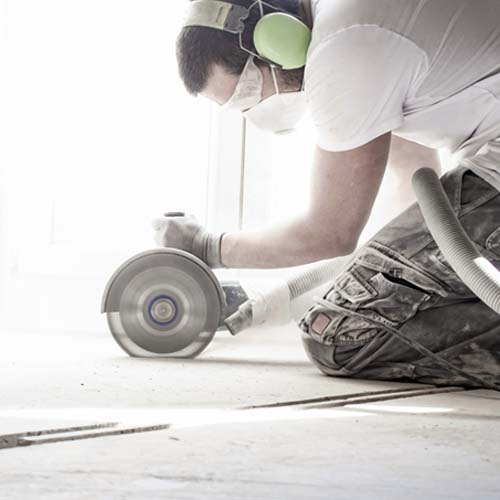 Wet Concrete Cutting